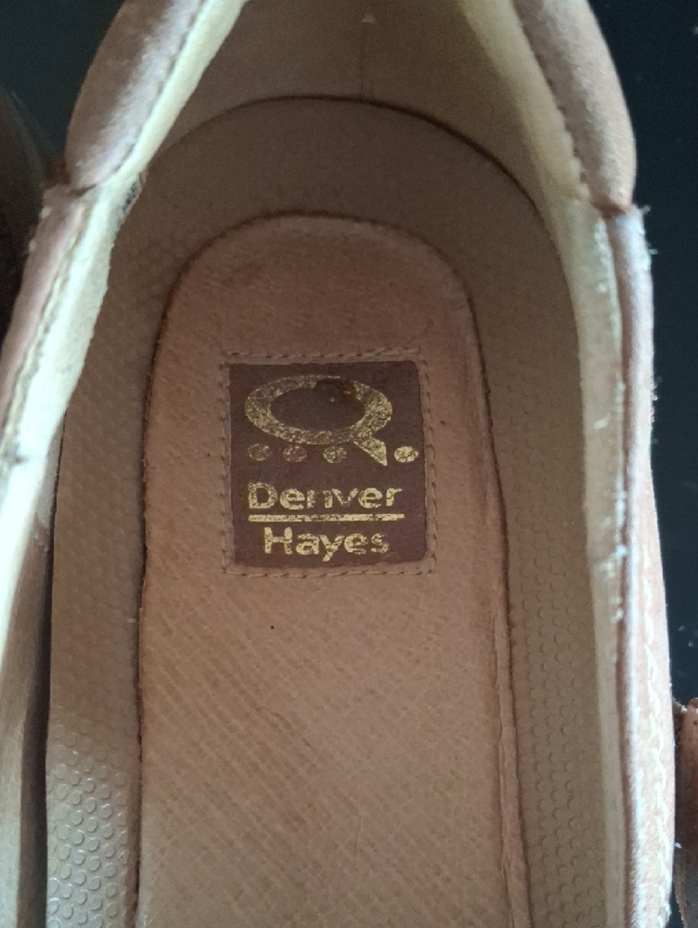 Denver Hayes Madeline Brown Leather Mary Jane Flats Shoes Sz 8 - Picture 2 of 8
